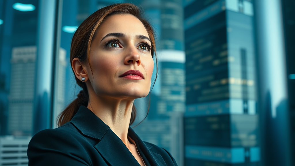 Professional woman facing glass ceiling in career sponsorship vs mentorship for women