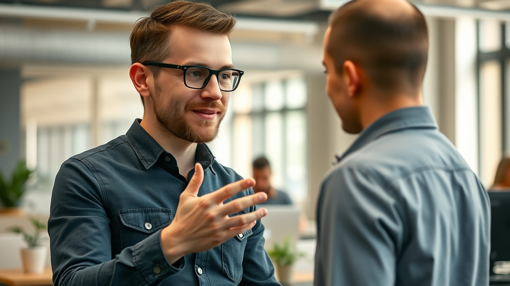 Startup founder engaging in purposeful first customer interaction during ignition phase